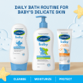 Cetaphil Baby Gentle Wash & Shampoo 230ml for Newborn | Tear-Free & Hypoallergenic | With Glycerin & Panthenol | Cleanses & Moisturizes Baby’s Skin & Scalp | Pediatrician Recommended for Newborns| Daily Head-to-Toe Cleanser & Moisturizer. 