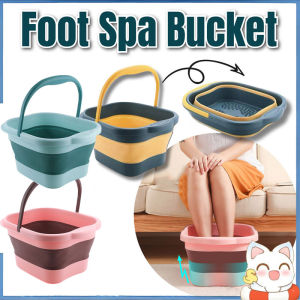 Foldable Foot Bath Foot Spa Soak Massage Bucket Foot Tub Spa Basin Detox Bakul Kaki Masaj Bekas Kaki