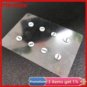 Ministar 1 Pack Mouse Skates DIY Universal Dots Mouse Feet Pads Sticker for Gaming Mouse Anti-Slip Pad