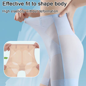 Plus Size Cooling Tummy Control Shapewear: High Waist & Ultra-Thin