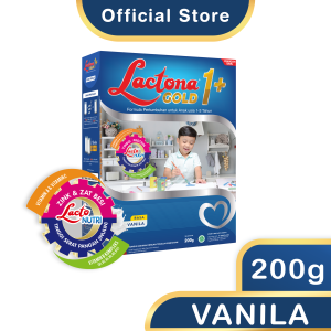 LACTONA GOLD 1+ Susu Pertumbuhan Anak 1-3 Tahun 200 Gram
