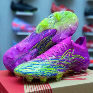 Sepatu Bola Specs Accelerator Alpha Nerve Elite - Vivid Orchid/Safety Yellow/Cobalt