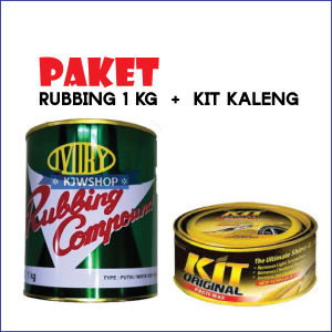 Rubbing Compound Ivory Putih Penghilang Pembersih Baret Body Motor Mobil Kompon Kompound Compon Rubbing Compound Poles Murah