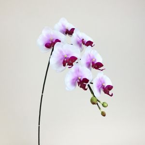 ช่อกล้วยไม้ฟาแลน 7 ดอก ดอกไม้ประดิษฐ์เกรดพรีเมียม