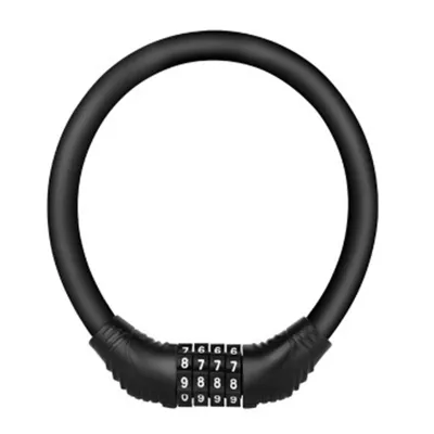 Digital Bicycle Chain Lock Mountain Bike Lock Portable Security Anti-Theft Lock Bike Cable Code Password Lock