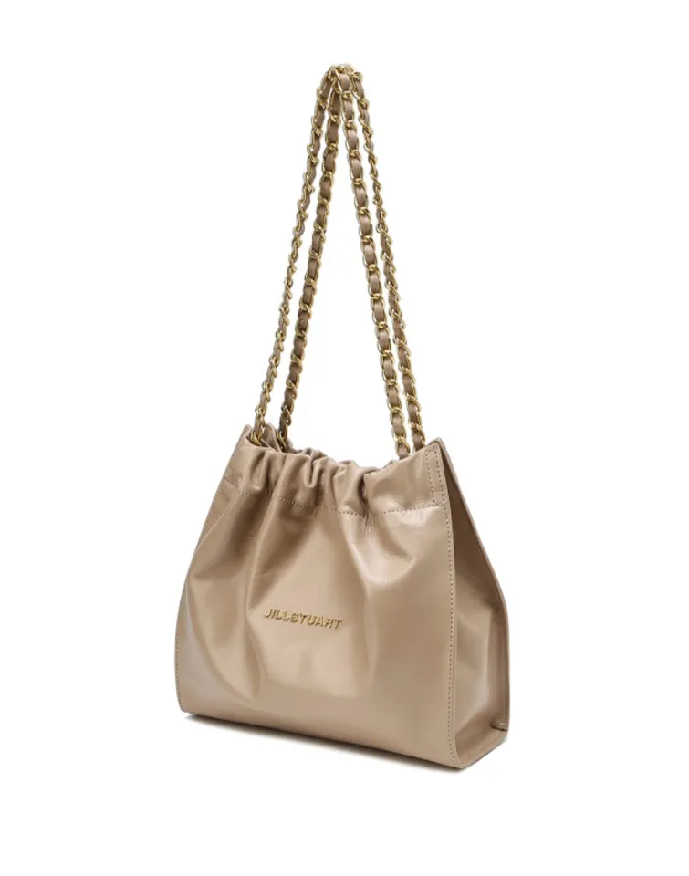 ★【JILLSTUART】Coco Chain Drawstring Chain Shoulder Bag S★ 韓國代購｜JillStuart Coco Chain Drawstring Chain Shoulder Ba