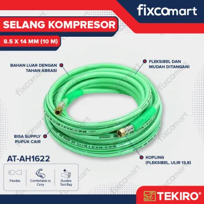 Tekiro Air Hose Compressor 8.5 X 14 X 10 / Selang Kompresor 10 m