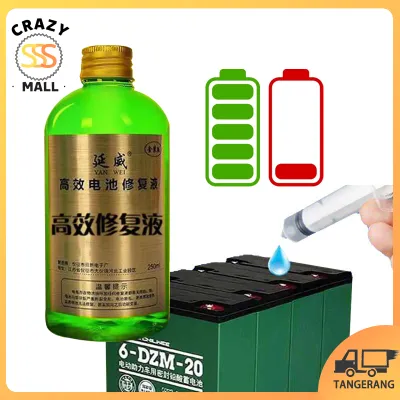 Cairan Perbaikan Aki Kering Motor Cairan Asli Kendaraan Listrik Battery Reconditioning Fluid