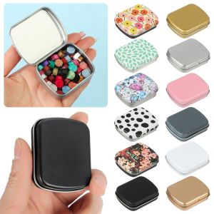 NOWNICE Portable Small Storage Home Organizer Empty Tins Tin Box Container Kit Container