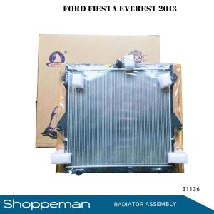 31136 FORD EVEREST FIESTA 2013 RANGER 2.2 TDCI RADIATOR ASSEMBLY M/T 605x638x26mm PA26 1ROW 1730568