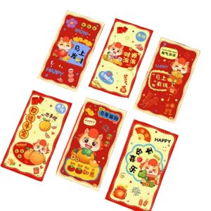 Giorgione 2026 ampao wedding for money envelope cash organizer 结婚红包 Embroidery Design Red Envelope Handmade Velvet Cloth Wedding Envelope Red Lucky Bag Best Wishes Money Packet Chinese New Year