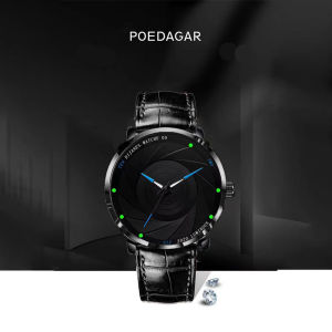 jam tangan pria dewasa 2022 jam tangan pria anti air jam tangan anti air jam tangan pria jam tangan cowok keren Fashion Pria Baru Skala Romawi Kalender Jala Jam Tangan Kuarsa Pria