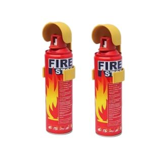 【BUY 1 TAKE 1】Portable Emergency Car Fire Stop Fire Extinguisher Mini Fire Extinguisher Car Fire Extinguisher Ready Car Fire Extinguisher Portable stand Fire Stop 500 ml for car motorcycle Bose Car Accessories