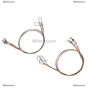 [COD] Millennium Dây thép 2 cái bộ dây titan chống cắn với dây câu cá phía trước