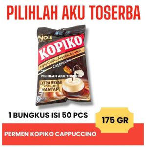 Permen Kopi KOPIKO CAPPUCCINO CANDY - ( HARGA 1 BUNGKUS)