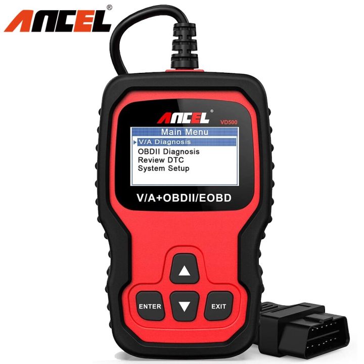 Ancel VD500 OBD2 Scanner Automotive Code Readers Diagnostics Tool Full ...