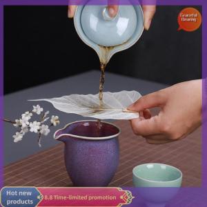 Graceful Leaves shape bodhi leakage kung fu tea infusers leaf tea filter accessories