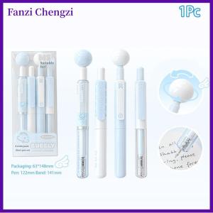 Fanzi Short Pen Set Of 4 High Beauty 360 ° Rotating Decompression Brushing Pens Problem Solving Pen