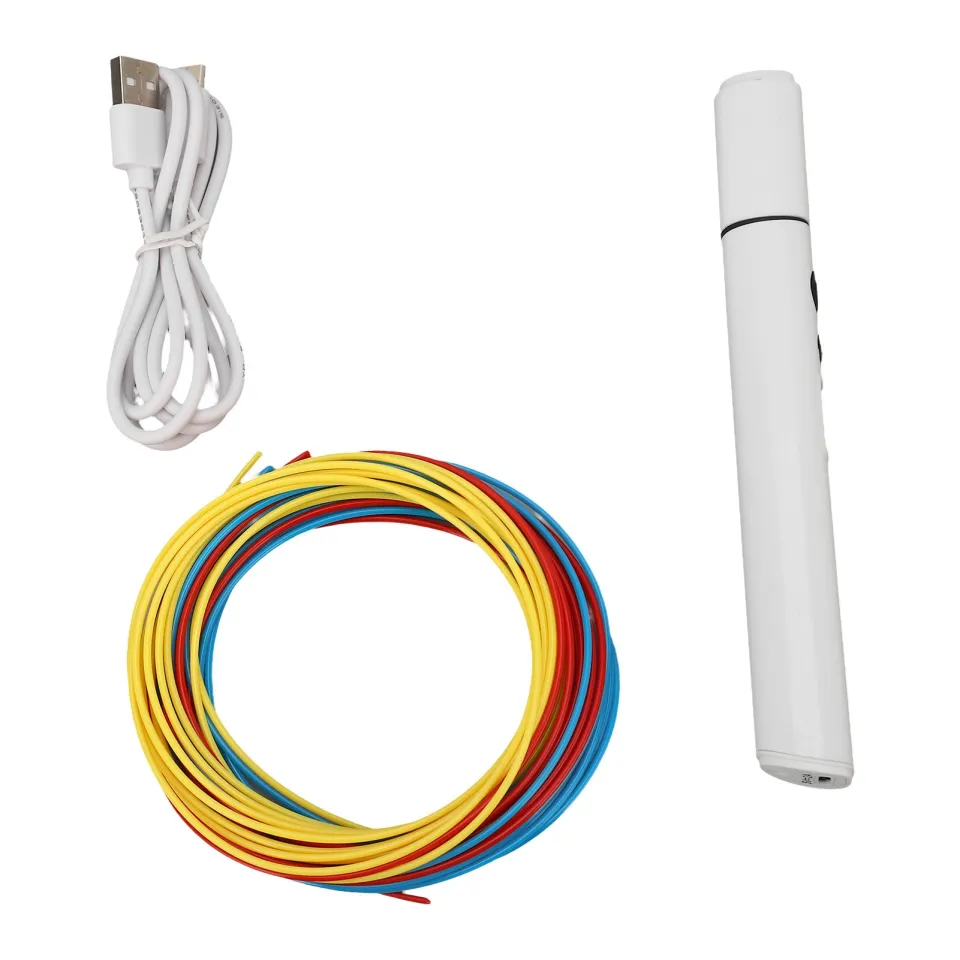 High Temperature 3D Printing Pen 3D Printing Pen Type C LCD Stable 190-220℃  USB 39in Cable Length for ABS