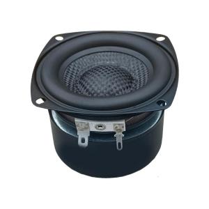 Multipurpose 3" Square Bass Speaker HiFi Sound Quality 86dB Sensitivity Glass Fiber Woven Woofer Design