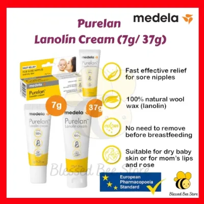 Medela Purelan™ 100% Original Medela Nipple Cream Fast Relief - Lanolin Cream (7g / 37g)