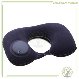 หมอนรองคอพกพา น้ำหนักเบา พับได้ หมอนอิงรูปตัว U Air Inflatable หมอน หมอนท่องเที่ยว นบีบอัดหมอนสํา