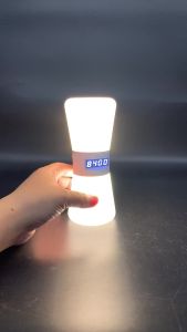 Creative Flowing Light Timer Portable Electronic Digital Hourglass For Time Management Focus Training Study Work Quiet Alarm Dual End Night Light Type C Charging