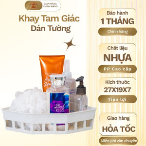 Khay Tam Giác Dán Tường – Tiện Lợi Gọn Gàng Tối Ưu Không Gian