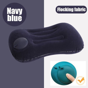 Ultralight Inflatable Travelling Pillow Cushion Inflatable with Storage Bag Camping Pillow Ergonomic Neck Support