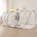 DEQIX Anti Mosquito Travel Mosquito Net Adjustable Portable Mesh Sleeping Net Convenient Single Folding Mosquito Net Sleeping. 