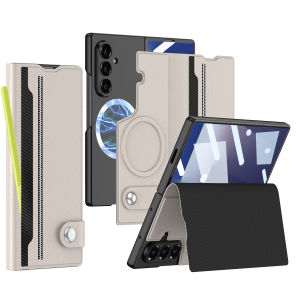 GKK Magnetic Flip Case For Samsung Fold 7 PU Leather