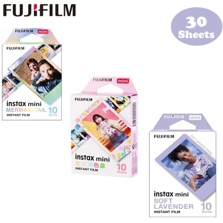【Expert Recommended】 Fujifilm Instax Mini Camera Film Mini12 11 Inch  White Edge Film For Instant Camera Mini 7s 25 50s 90 Mini Film Photo Paper