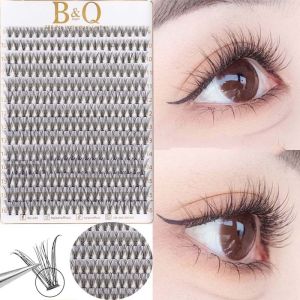 14 Row(280PCS) DIY Eyelash Extension 10/20/30/40D D Curl DIY 8-14mm Mixed Lashes Extension for Women