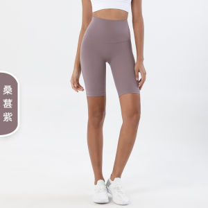 เอวสูงผู้หญิงกางเกงขาสั้นโยคะขี่จักรยานวิ่งกางเกงกีฬา