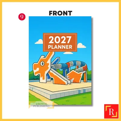 [2 in 1] 2027 Monthly Planner + Weekly Planner/Notebook - (A5 | Singapore Holidays | 120 pages)|ROYCE PUBLISHING
