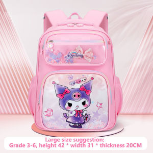 Balo Kuromi Đi Học Đi Chơi Thời Trang Rộng Rãi Chống Thấm Nước Cho Học Sinh Tiểu Học
