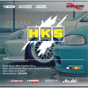 HKS1 sticker hks stiker mobil stiker sponsor stiker cutting
