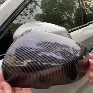dncnf For GWM New Haval F7 F7X 2024~2026 2025 Car Carbon Fiber Rearview Mirror Protect Cover Anti-scratch Modificat Accessories T6H1N