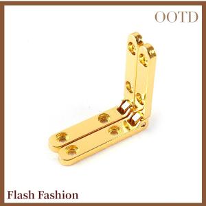 [Falsh F] 2Pcs 90 Degree Hinges For Wooden Box Jewellery Case Cabinet Furniture Hardware