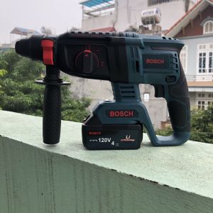 Máy khoan bê tông pin BOSCH 199v động cơ không chổi than khoan bê tông 3 chức năng hàng cao cấp