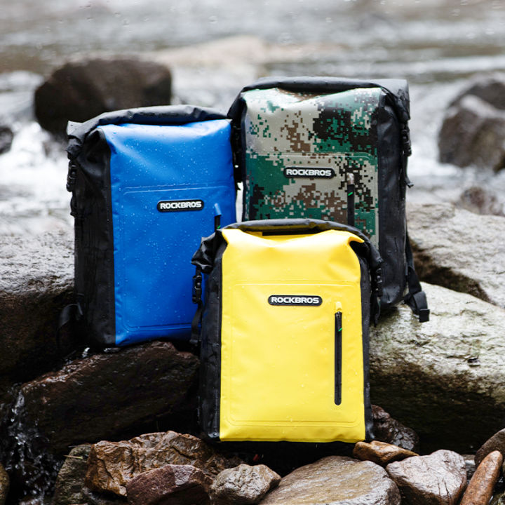 【SG Delivery】ROCKBROS Waterproof Sport Bag 25l Beach Swimming Bag PVC