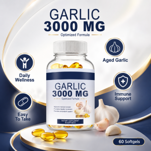 SG Garlic Extract Softgels 60s SG Ready Stock Daily Wellness Immune Support