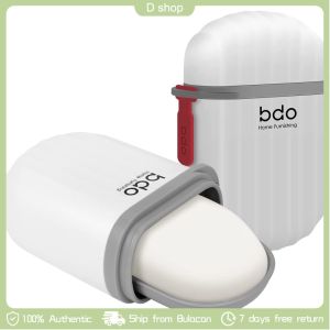 Mini Soap Dish Holder Container Travel Case Holder Container Portable Travel Soap Box Dish Organizer for Bathroom Home Outdoor Hiking Camping Bathroom Gym