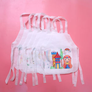 [HCM-ĐỒ CHƠI DIY] Túi Vải Graffiti Tạp Dề Tự Trang Trí Tô Màu Cho Bé - Tặng Kèm 6 Bút Màu Lông - SOHANEI FAM -Đồ Chơi Sáng Tạo