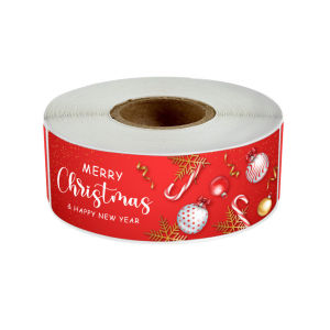 【250pcs/Roll】Christmas Gift Labels Name Tags Present Seals Holiday Presents Decor DIY Gift Tags Xmas Packaging Stickers