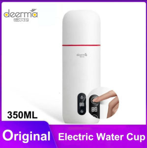 Original Deerma DEM-DR035 300W 350ml Portable Electric Kettle Cup Water Constant Temperature 304 Stainless Steel Liner from youpin