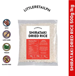 3F Food Dry / Dried Shirataki Rice 500g 1kg Konjac Keto/Low Carb Approved / skinny rice
