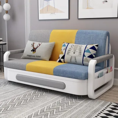 Ikea folding sofa bed dual-purpose modern simple multifunctional single small apartment double storage sitting living room stretch