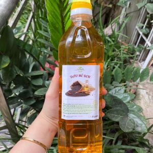 Dầu Mè Đen Dầu Vừng Đen Dầu Mè Ép Lạnh Thủ Công Nguyên chất 100% Thơm Béo Sánh 1L nhà làm NGỌT LÀNH