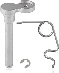 Permanent Repair Kit Fuel Tank Repair Kit (Fuel Door Hinge Pin with Gas Door Spring) Compatible with 2007-2021 Tundra Replace#: 77368-0C010